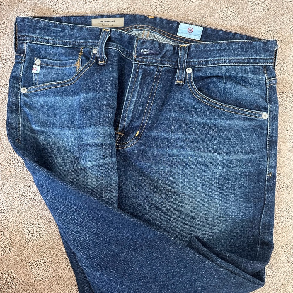 Ag mens the graduate tailored leg with tags